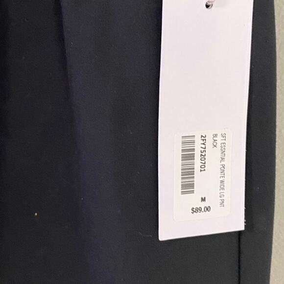 Soft Surroundings Black Wide Leg Pants - Picture 3 of 3